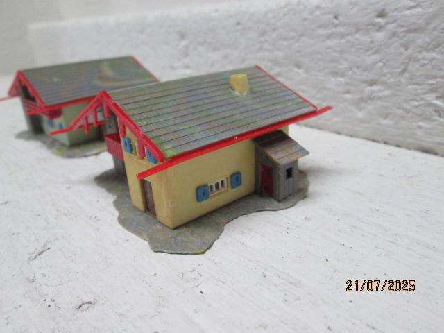 N SCALE - X2 HOUSES