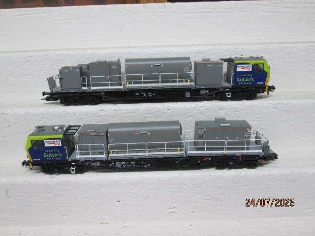OO SCALE - BACHMANN NETWORK RAIL MPV POWER AND DUMMY UNIT - BOXED