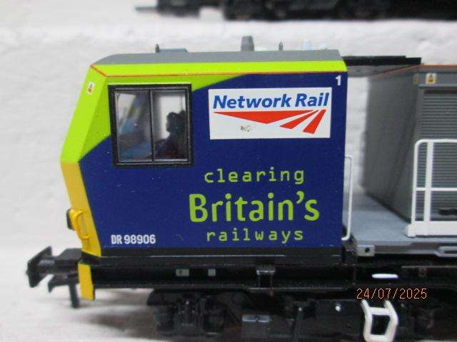 OO SCALE - BACHMANN NETWORK RAIL MPV POWER AND DUMMY UNIT - BOXED