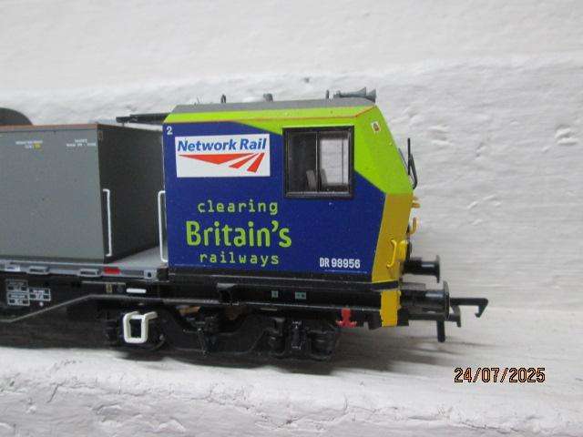 OO SCALE - BACHMANN NETWORK RAIL MPV POWER AND DUMMY UNIT - BOXED