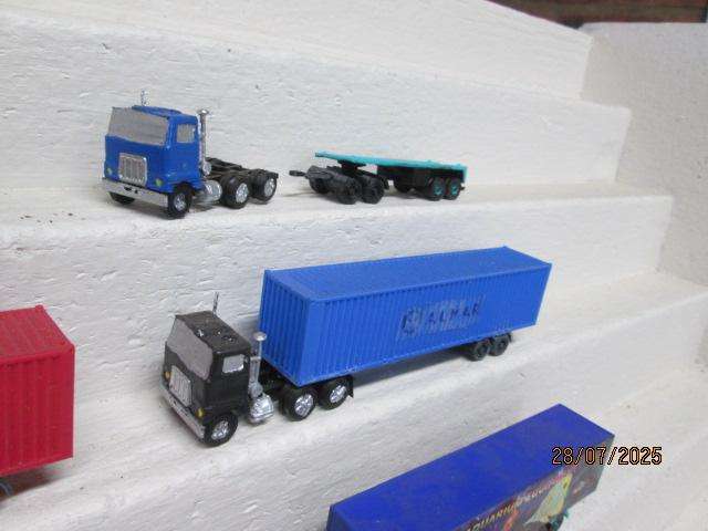 HO SCALE - ROAD TRUCKS - X8 (3D PRINTED)