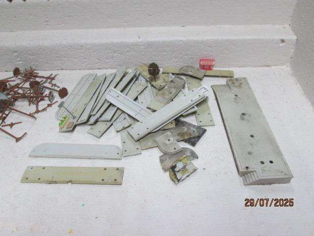 HO SCALE - LOTS OF SCENERY RAILWAY SIGNS + TELEPHONE POLES ETC