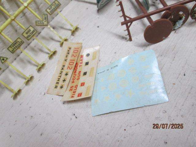 HO SCALE - LOTS OF SCENERY RAILWAY SIGNS + TELEPHONE POLES ETC
