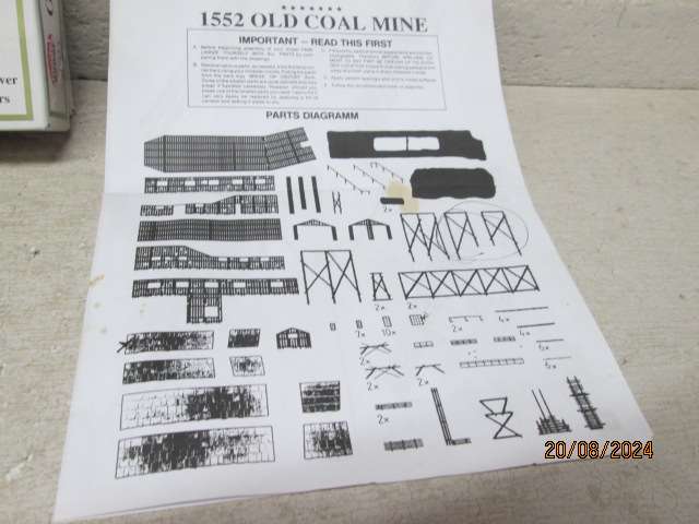 N SCALE - MODEL POWER - OLD COAL MINE - BOXED