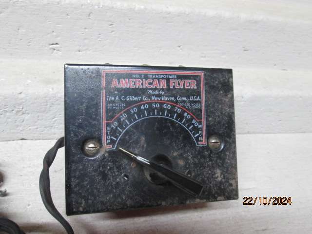 S SCALE - AMERICAN FLYER - CONTROLLER / TRANSFORMER