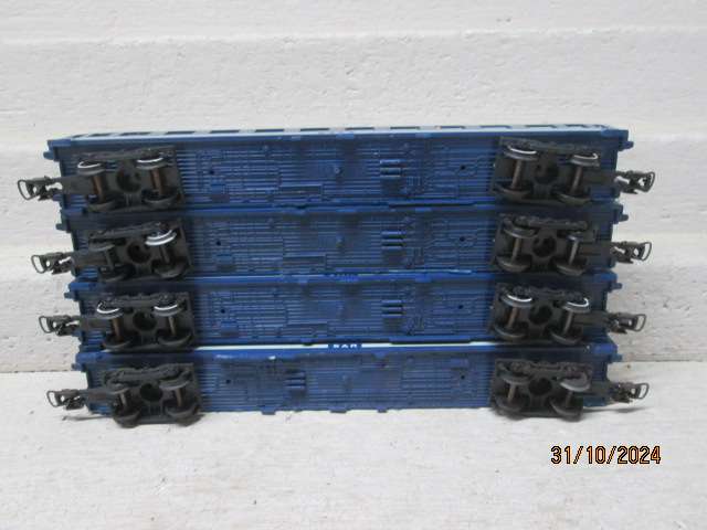 HO SCALE - LIMA - SAR - BLUE TRAIN COACHES - X4