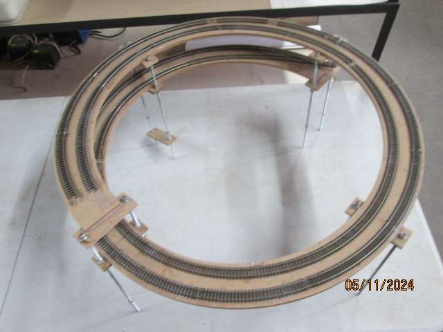 N SCALE - 1.5 REVOLUTION HELIX - FITTED WITH NICKLE SILVER TRACK