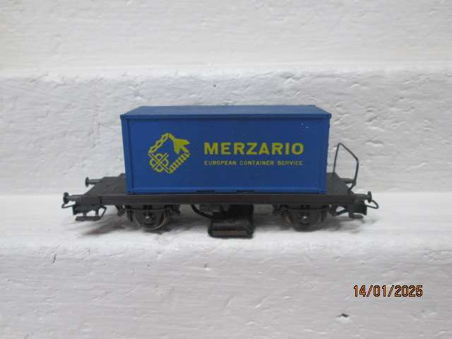 HO SCALE - RIVEROSSI - TRACK CLEANER WAGON - BOXED