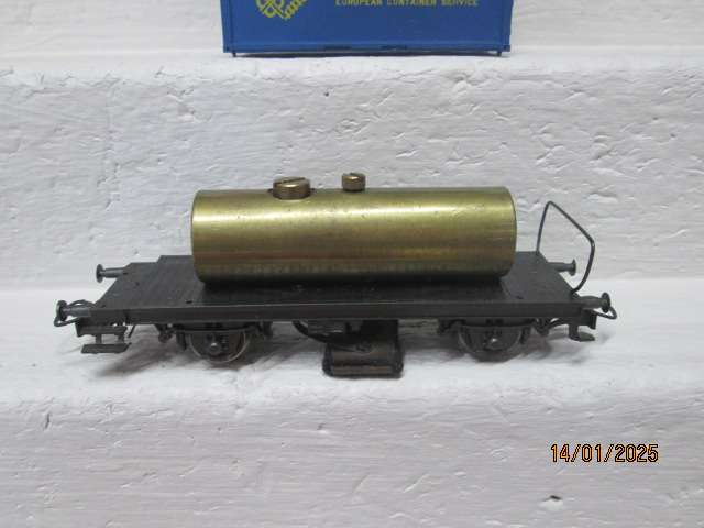 HO SCALE - RIVEROSSI - TRACK CLEANER WAGON - BOXED