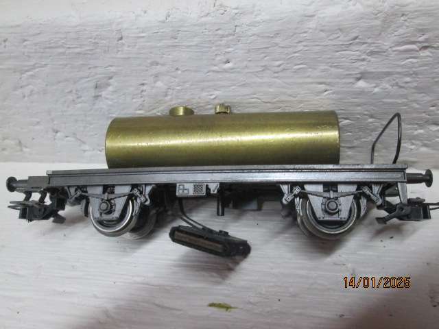 HO SCALE - RIVEROSSI - TRACK CLEANER WAGON - BOXED