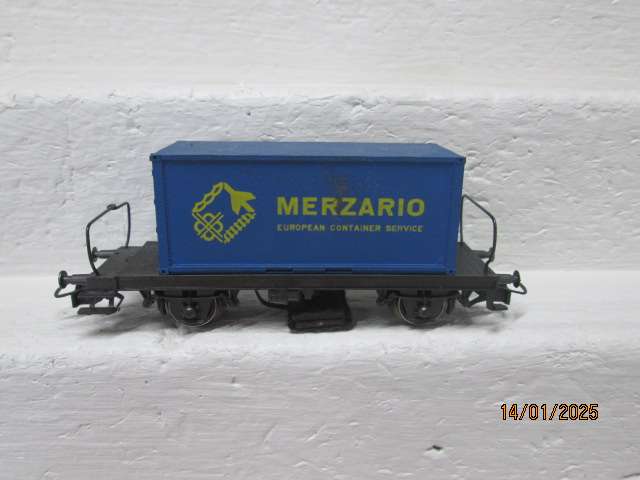 HO SCALE - RIVEROSSI - TRACK CLEANER WAGON - BOXED