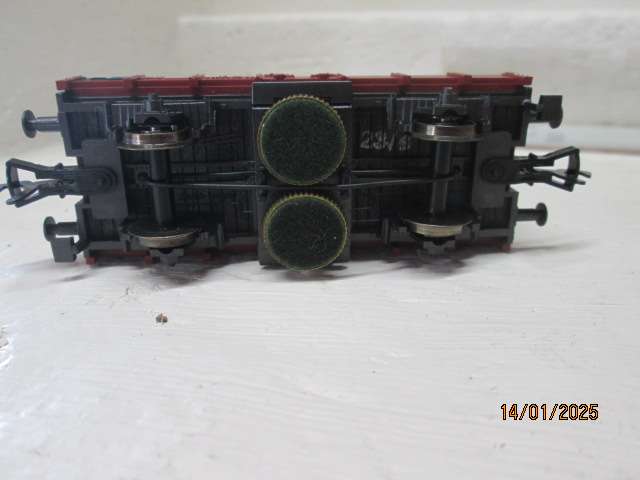 HO SCALE - FLEISCHMANN - TRACK CLEANER WAGON - BOXED
