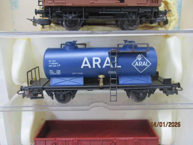 HO SCALE - ELECTROTREN - X4 GOODS WAGONS - BOXED