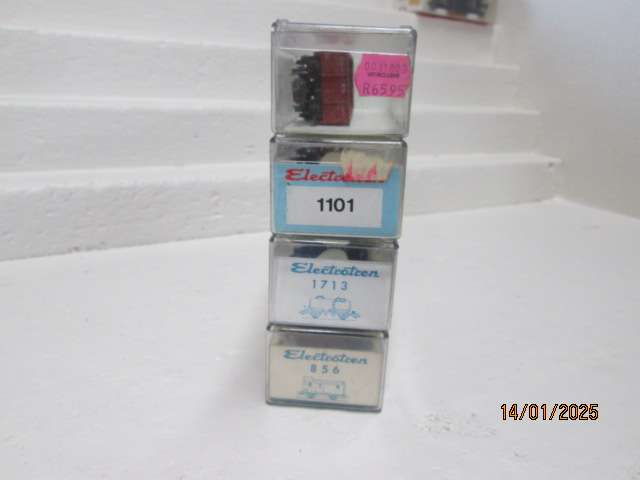 HO SCALE - ELECTROTREN - X4 GOODS WAGONS - BOXED