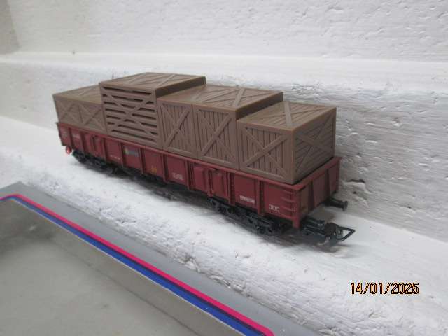 HO SCALE - ELECTROTREN - WAGON WITH SOUND - BOXED