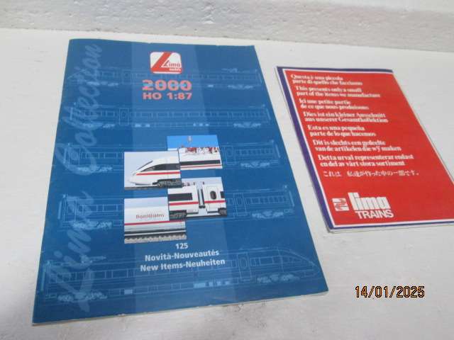 HO SCALE - LIMA CATALOGUE - 2000