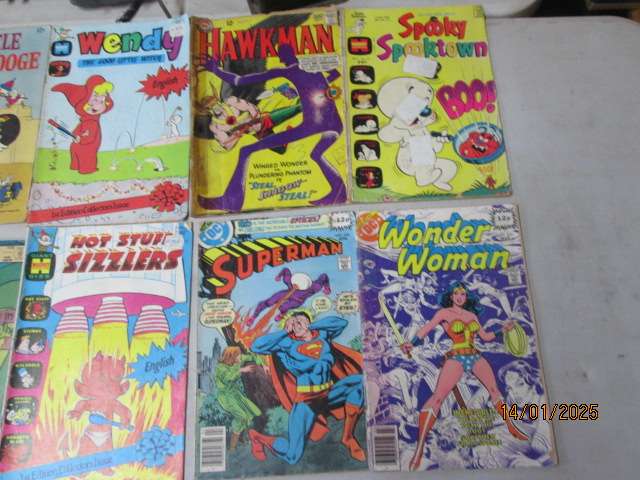 COMICS - OLD ORIGINAL COMICS - X12