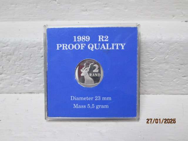 1989 R2 COIN - PROOF QUALITY - SEALED