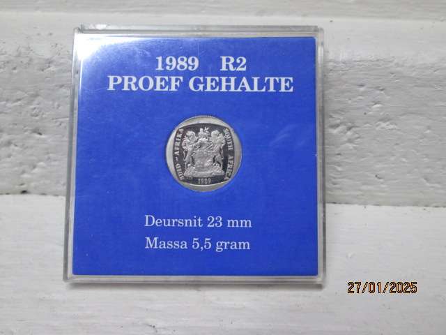 1989 R2 COIN - PROOF QUALITY - SEALED