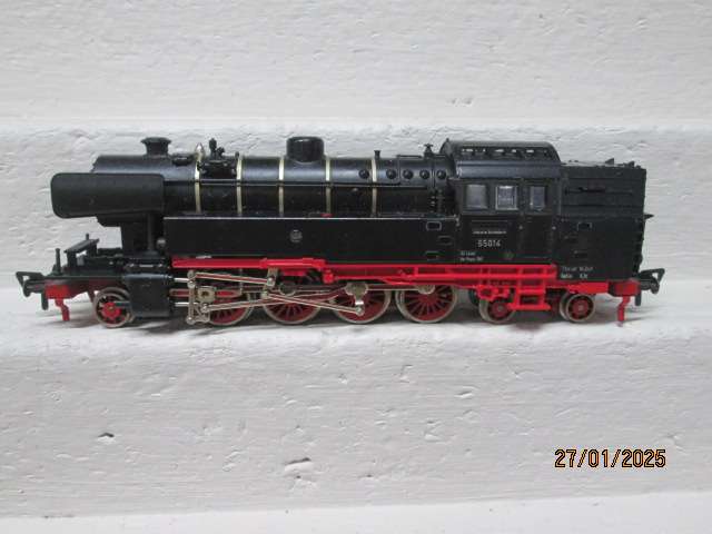 HO SCALE - FLEISCHMANN - 2-8-4 STEAM LOCOMOTIVE - BOXED
