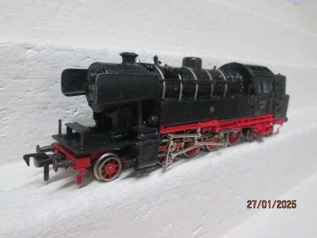HO SCALE - FLEISCHMANN - 2-8-4 STEAM LOCOMOTIVE - BOXED
