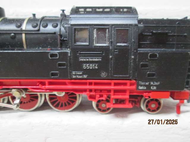 HO SCALE - FLEISCHMANN - 2-8-4 STEAM LOCOMOTIVE - BOXED