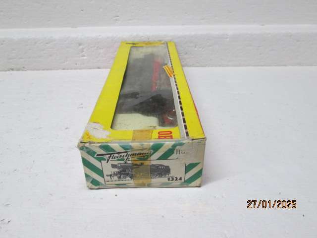 HO SCALE - FLEISCHMANN - 2-8-4 STEAM LOCOMOTIVE - BOXED