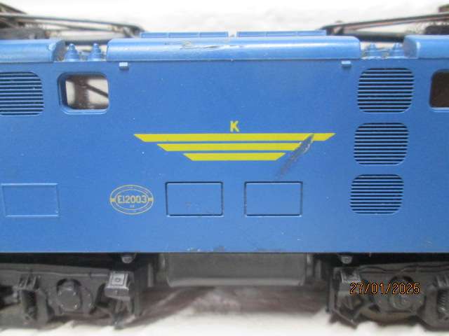 HO SCALE - LIMA - SAR -BLUE 5E ELECTRIC LOCOMOTIVE (E12003 - VERY RARE)