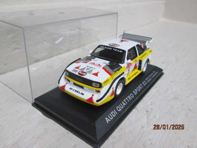 DIE CAST 1:43 SCALE - RALLY CAR -  AUDI QUATTRO SPORT E2