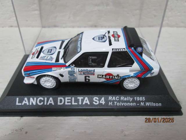 DIE CAST 1:43 SCALE - RALLY CAR -  LANCIA DELTA S4