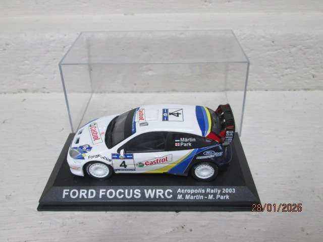 DIE CAST 1:43 SCALE - RALLY CAR -  FORD FOCUS WRC
