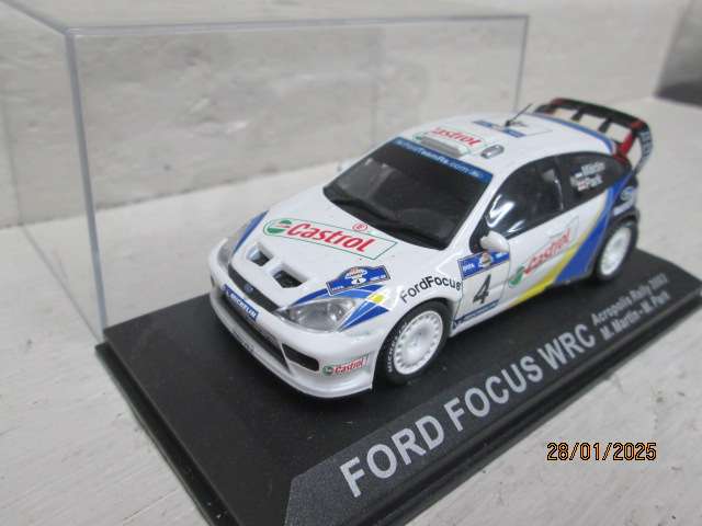 DIE CAST 1:43 SCALE - RALLY CAR -  FORD FOCUS WRC
