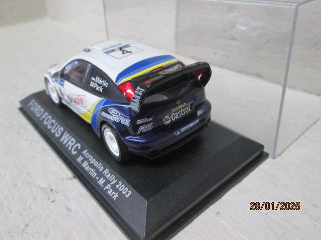 DIE CAST 1:43 SCALE - RALLY CAR -  FORD FOCUS WRC