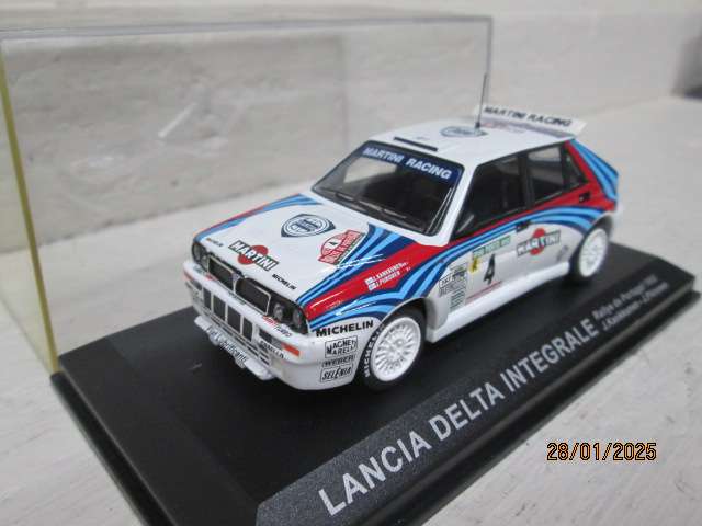DIE CAST 1:43 SCALE - RALLY CAR -  LANCIA DELTA INTERGRALIA
