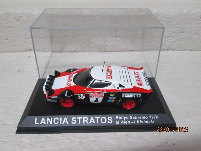 DIE CAST 1:43 SCALE - RALLY CAR -  LANCIA STRATUS