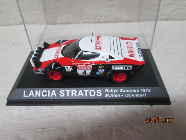 DIE CAST 1:43 SCALE - RALLY CAR -  LANCIA STRATUS