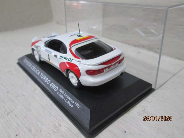 DIE CAST 1:43 SCALE - RALLY CAR -  TOYOTA SILICA TURBO 4 WD