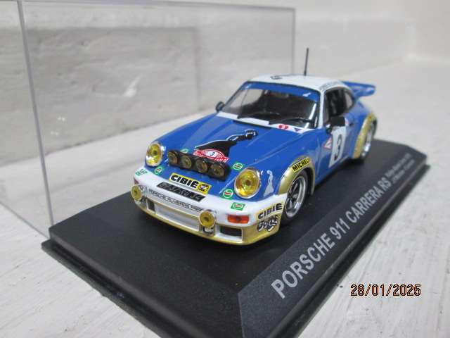 DIE CAST 1:43 SCALE - RALLY CAR -  PORSCH 911 CARRERA RS