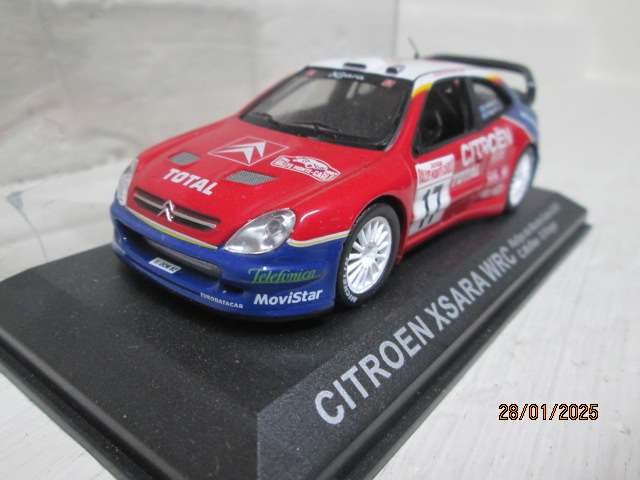 DIE CAST 1:43 SCALE - RALLY CAR -  CITROEN XSARA WRC