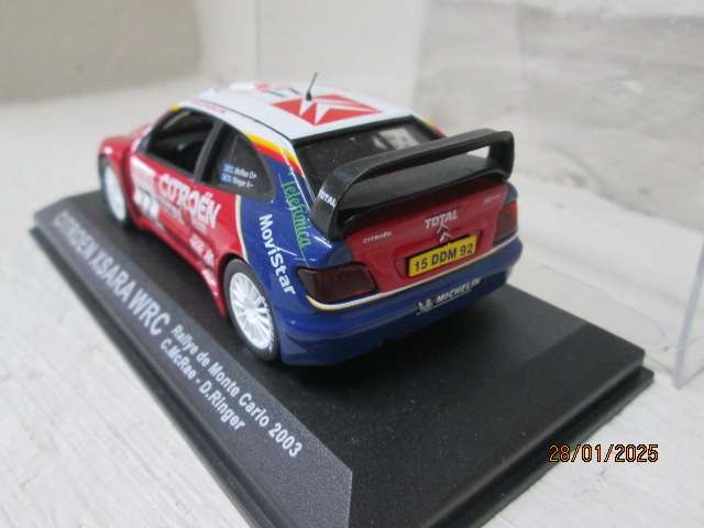 DIE CAST 1:43 SCALE - RALLY CAR -  CITROEN XSARA WRC