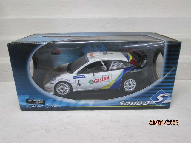 1:18 SCALE - SOLIDO - FORD FOCUS WRC - 2003 - BOXED