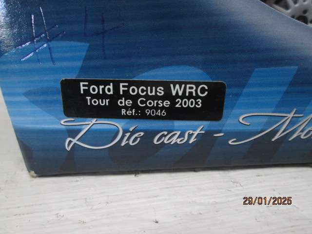 1:18 SCALE - SOLIDO - FORD FOCUS WRC - 2003 - BOXED