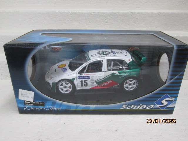 1:18 SCALE - SOLIDO - SKODA FABIA WRC - 2003 - BOXED