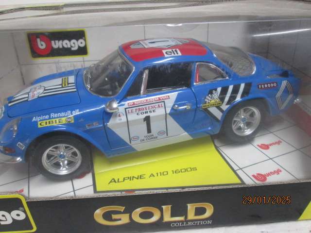 1:18 SCALE - BBURAGO - ALPINE A 110 1600S - 1973 - BOXED