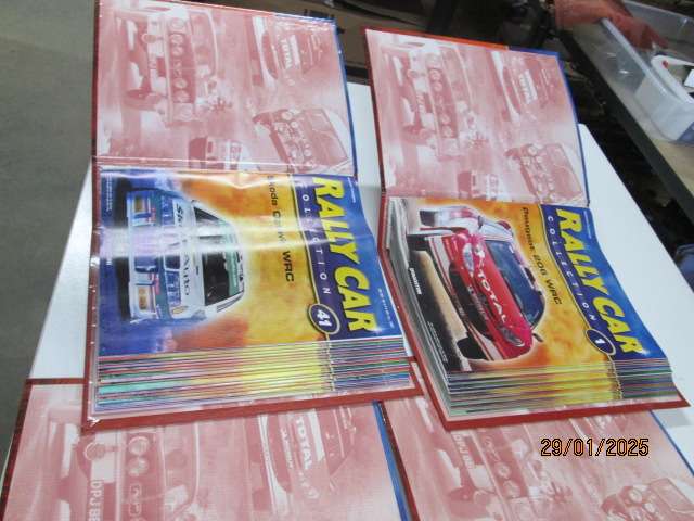 DE-AGOSTINI - RALLY CAR COLLECTION BOOKLETS IN FILES -  X61