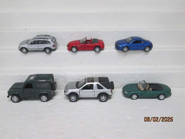 1:32 SCALE - VARIOUS DIE CAST MODELS - X6
