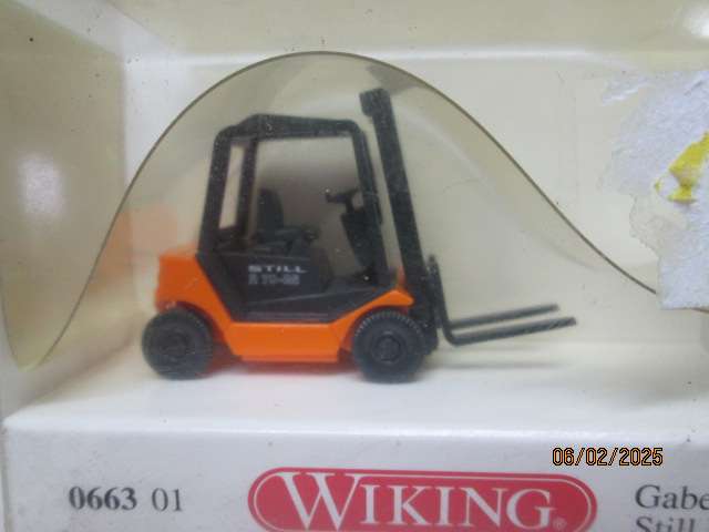 HO SCALE - WIKING - FORKLIFT - BOXED