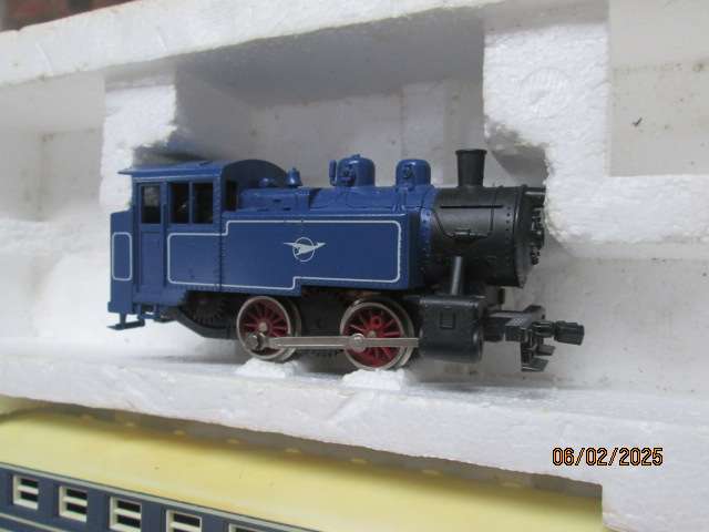 HO SCALE - LIMA - SAR BLUE EXPRESS TRAIN SET - BOXED