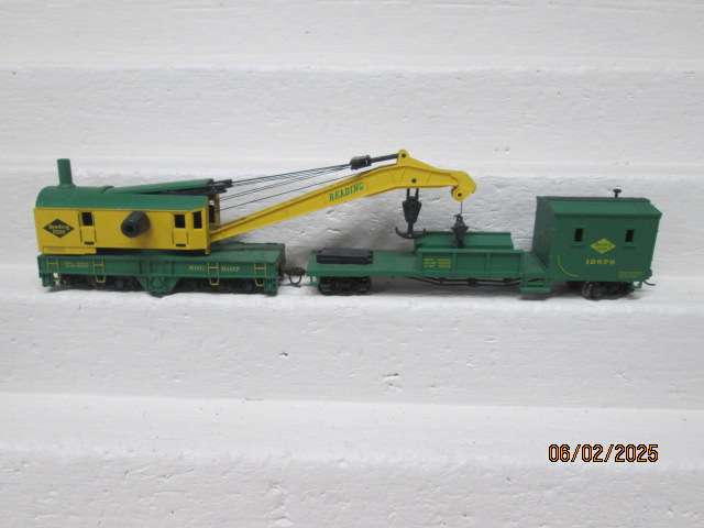 HO SCALE - BACHMANN - READING LINES CRANE SET