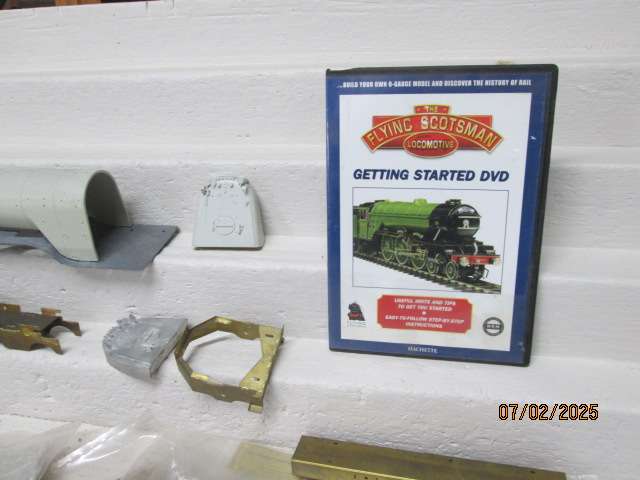 O SCALE - FLYING SCOTMAN BRASS KIT SPARES